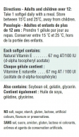 Vitamin E 100 IU / 100 Softgels